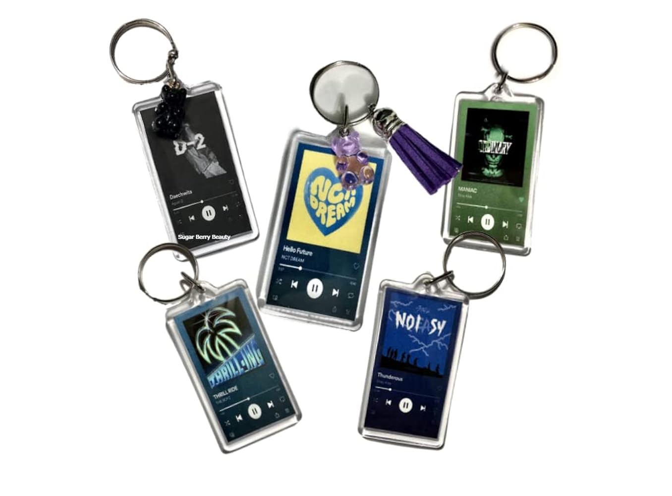 milet CD Cover Key chain 5点セット milet CD Cover Key chain 5点セット